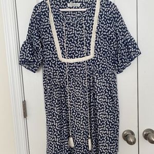 Floral printed short mini dress